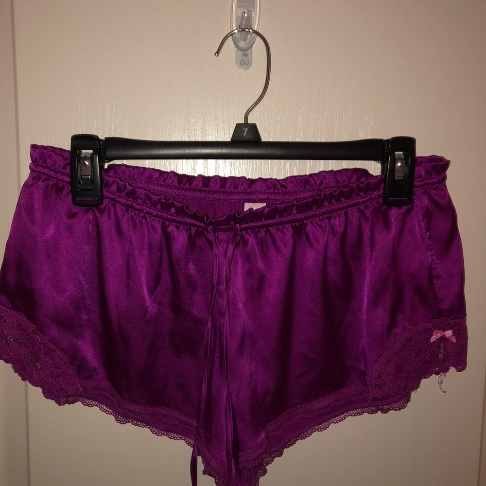 purple shorts